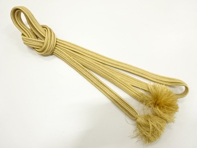 JAPANESE KIMONO / HAND-TIED OBIJIME